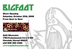 Bigfoot solo show this Saturday night in Honolulu!