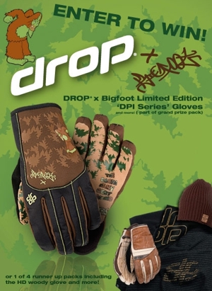 Drop X Bigfoot gloves contest