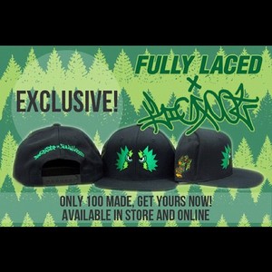 Bigfoot X Fully Laced limited edition snap back hat out now !