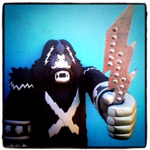 Hairymetal Black and Silver Forest Warlord