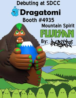 Bigfoot's "Fujisan" release and signing at SDCC Friday July 13th 2-4pm