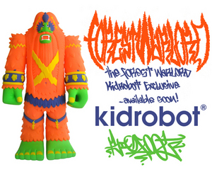 Bigfoot’s Kidrobot Exclusive Forest Warlord Is Coming For You! 