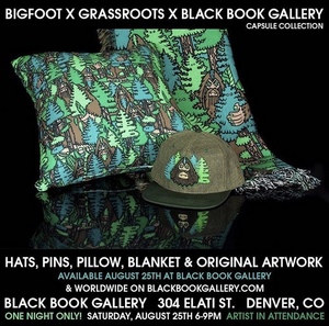 Bigfoot X Grassroots X Black Book Gallery