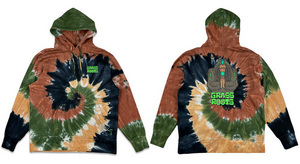 Bigfoot One X Grassroots Meditation Earth Dye Pullover Hoodie